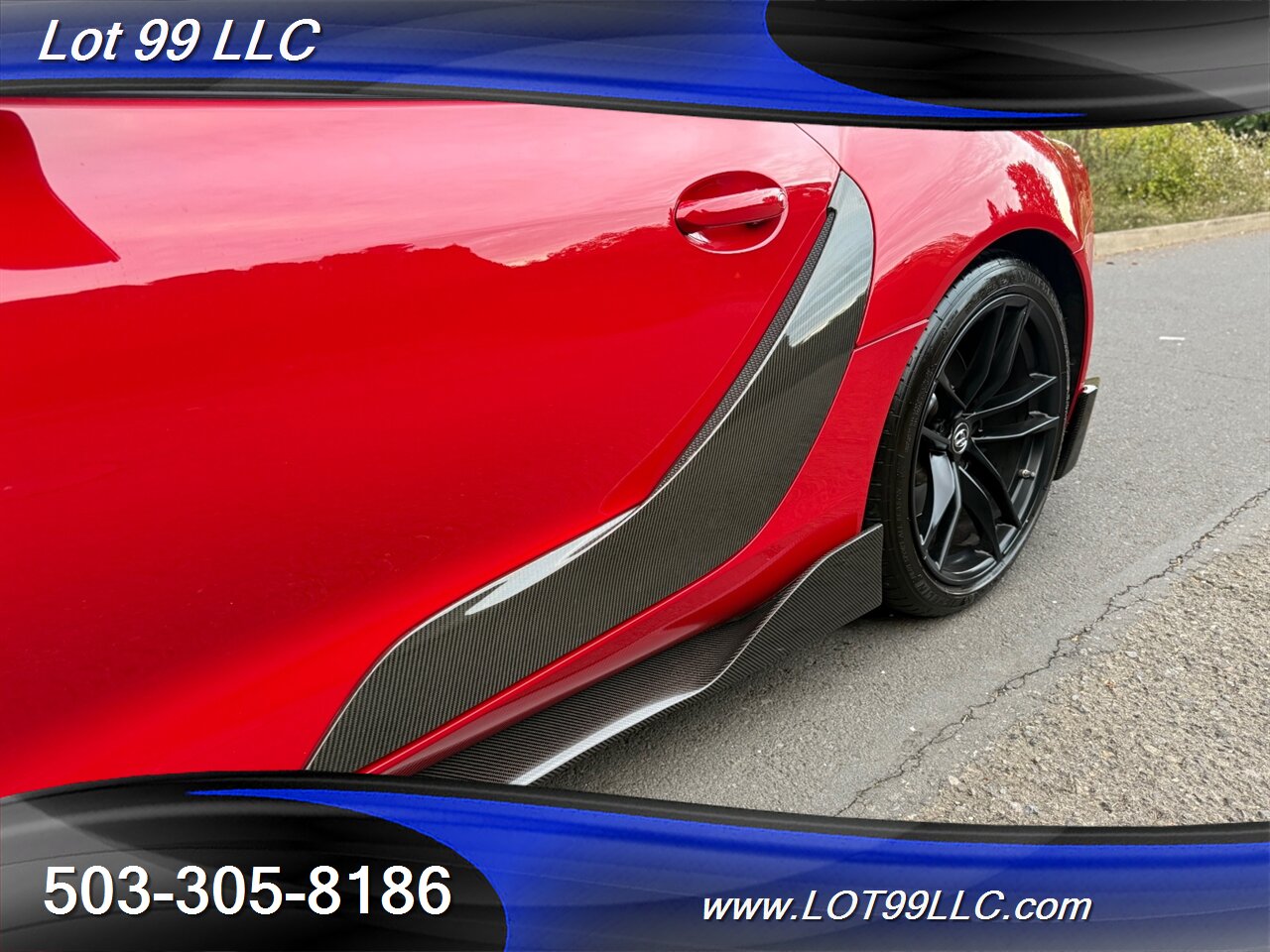 2020 Toyota Supra GR Launch Edition Carbon Fiber BodyKit ecutek Tune HKS Exhaust Carbon Hood-Steering Wheel - Photo 96 - Milwaukie, OR 97267