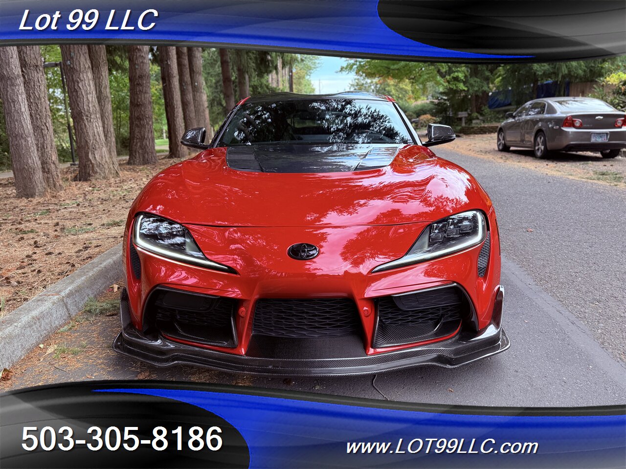 2020 Toyota Supra GR Launch Edition Carbon Fiber BodyKit ecutek Tune HKS Exhaust Carbon Hood-Steering Wheel - Photo 7 - Milwaukie, OR 97267