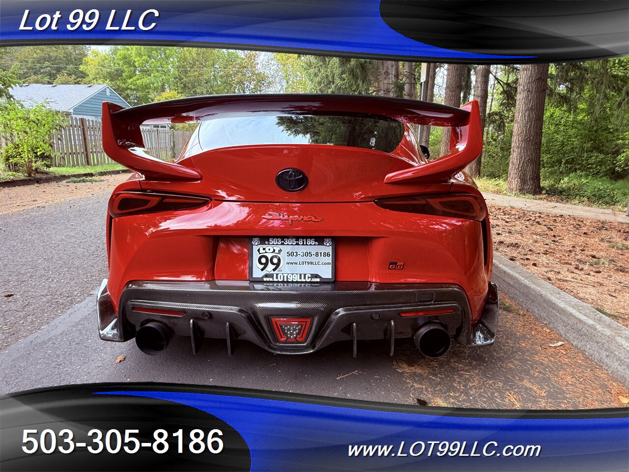 2020 Toyota Supra GR Launch Edition Carbon Fiber BodyKit ecutek Tune HKS Exhaust Carbon Hood-Steering Wheel - Photo 13 - Milwaukie, OR 97267