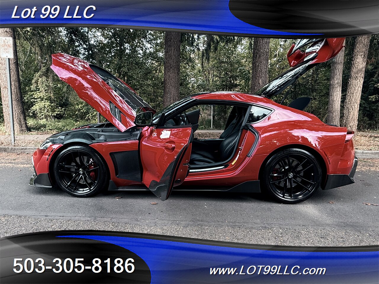 2020 Toyota Supra GR Launch Edition Carbon Fiber BodyKit ecutek Tune HKS Exhaust Carbon Hood-Steering Wheel - Photo 68 - Milwaukie, OR 97267