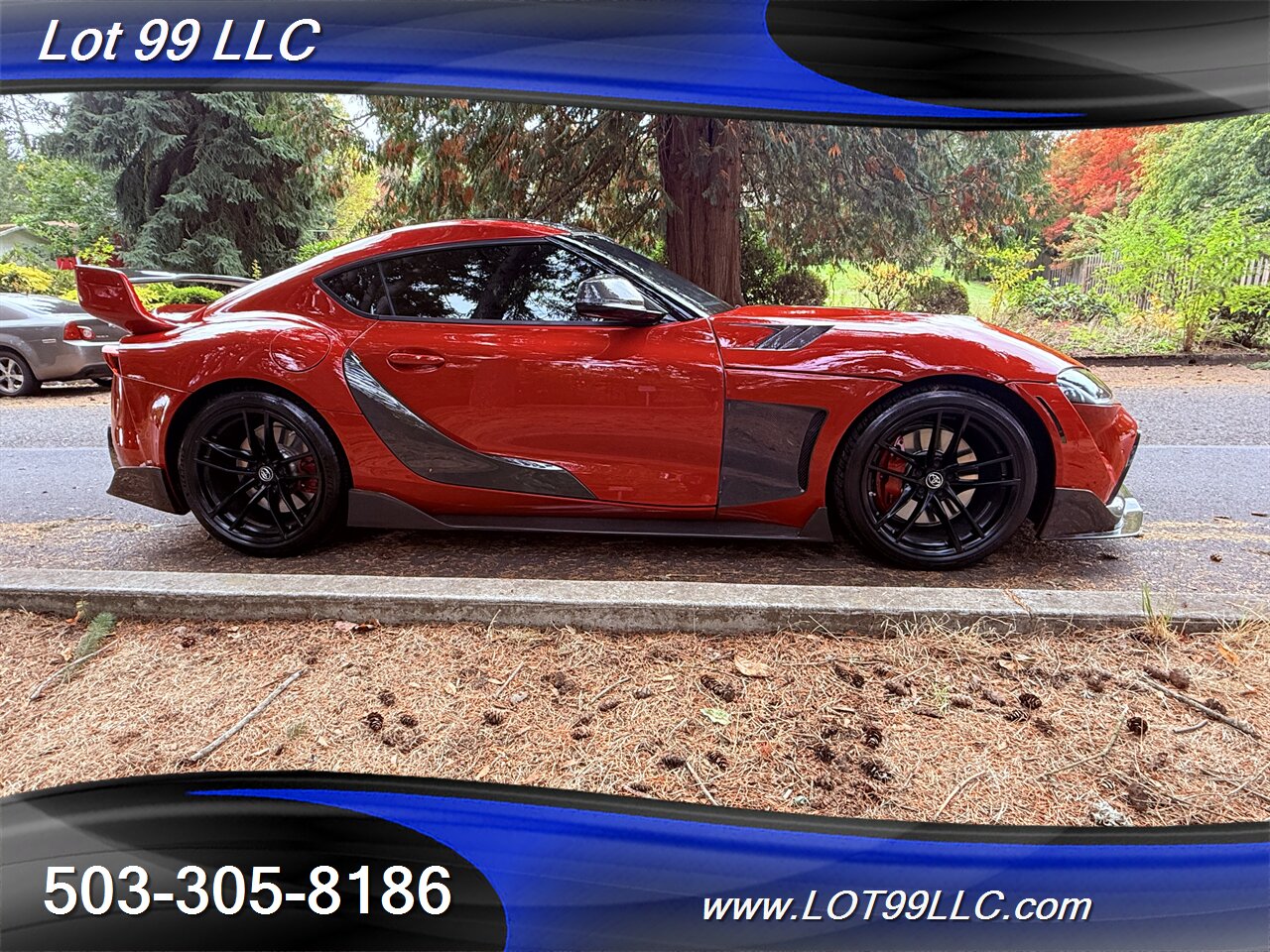 2020 Toyota Supra GR Launch Edition Carbon Fiber BodyKit ecutek Tune HKS Exhaust Carbon Hood-Steering Wheel - Photo 11 - Milwaukie, OR 97267