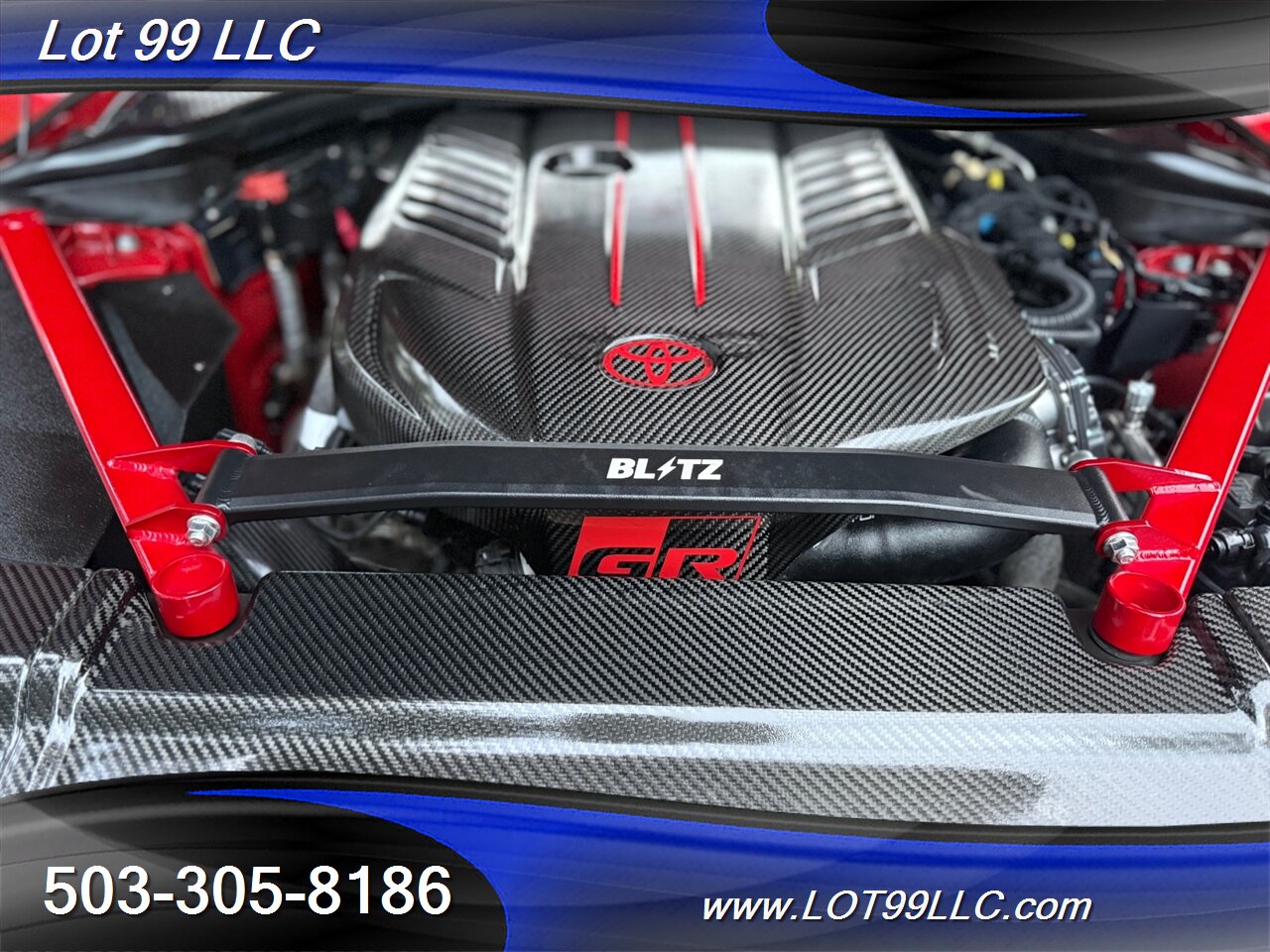 2020 Toyota Supra GR Launch Edition Carbon Fiber BodyKit ecutek Tune HKS Exhaust Carbon Hood-Steering Wheel - Photo 129 - Milwaukie, OR 97267