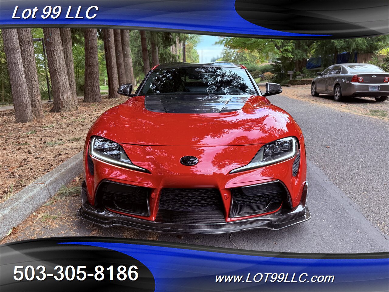 2020 Toyota Supra GR Launch Edition Carbon Fiber BodyKit ecutek Tune HKS Exhaust Carbon Hood-Steering Wheel - Photo 9 - Milwaukie, OR 97267