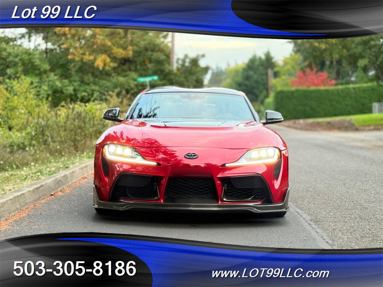 2020 Toyota Supra GR Launch Edition Carbon Fiber BodyKit ecutek Tune HKS Exhaust Carbon Hood-Steering Wheel - Photo 78 - Milwaukie, OR 97267