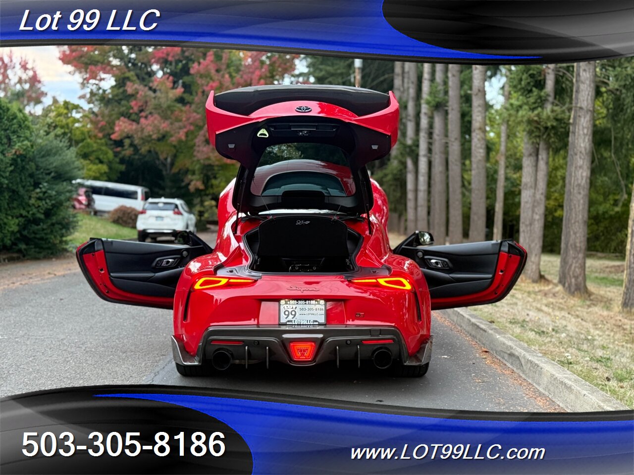 2020 Toyota Supra GR Launch Edition Carbon Fiber BodyKit ecutek Tune HKS Exhaust Carbon Hood-Steering Wheel - Photo 138 - Milwaukie, OR 97267