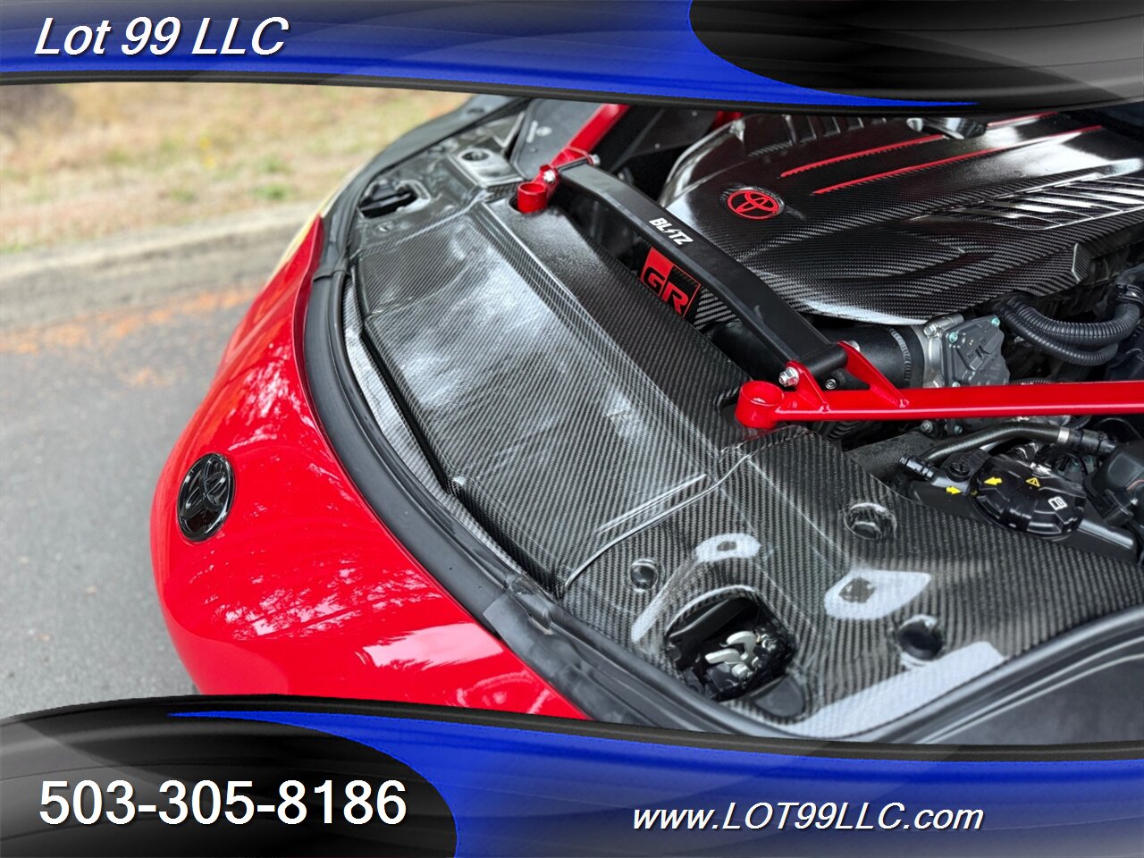 2020 Toyota Supra GR Launch Edition Carbon Fiber BodyKit ecutek Tune HKS Exhaust Carbon Hood-Steering Wheel - Photo 127 - Milwaukie, OR 97267