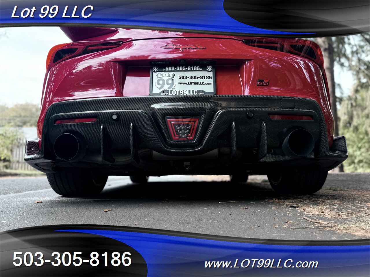 2020 Toyota Supra GR Launch Edition Carbon Fiber BodyKit ecutek Tune HKS Exhaust Carbon Hood-Steering Wheel - Photo 55 - Milwaukie, OR 97267