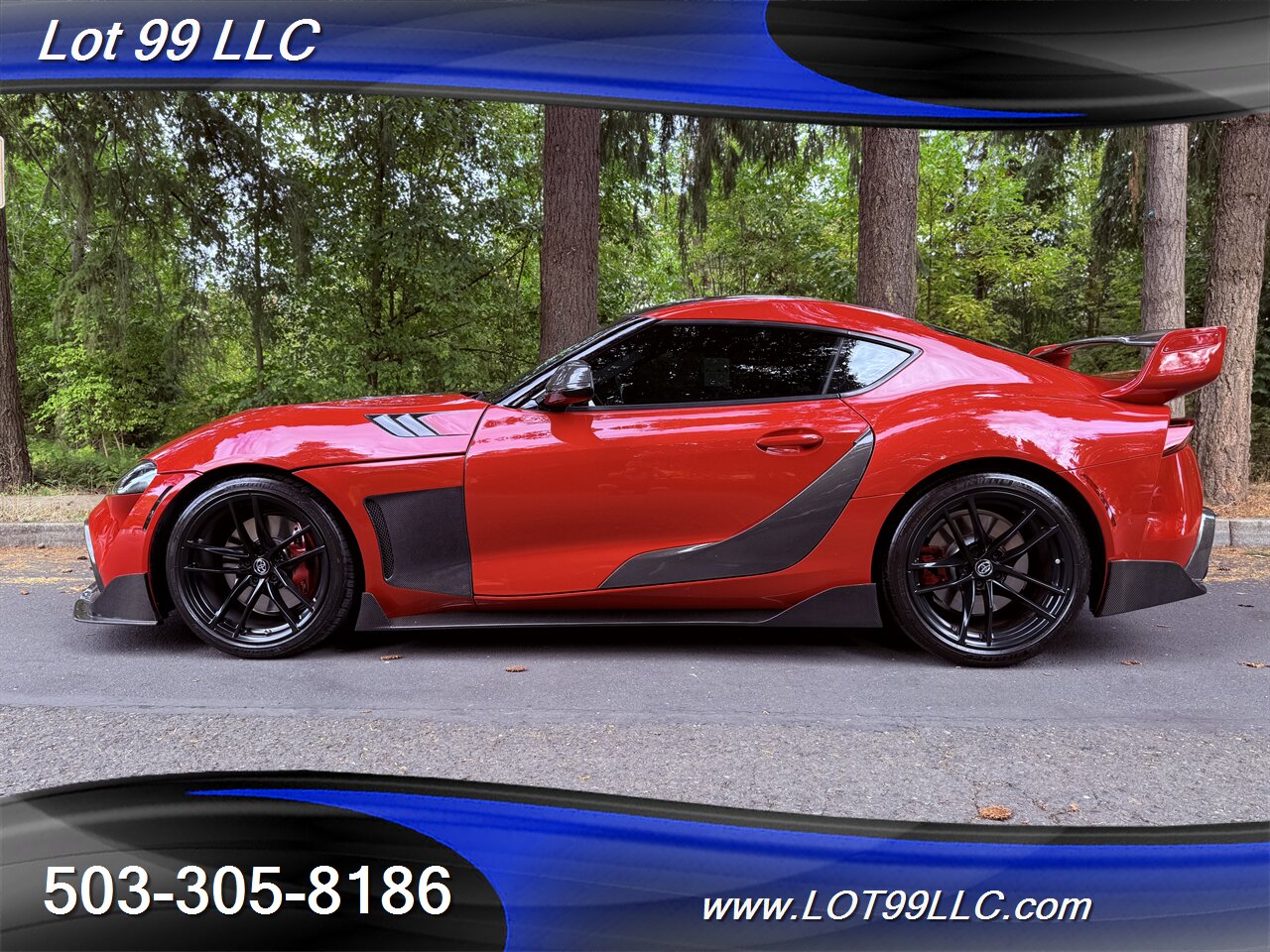 2020 Toyota Supra GR Launch Edition Carbon Fiber BodyKit ecutek Tune HKS Exhaust Carbon Hood-Steering Wheel - Photo 1 - Milwaukie, OR 97267