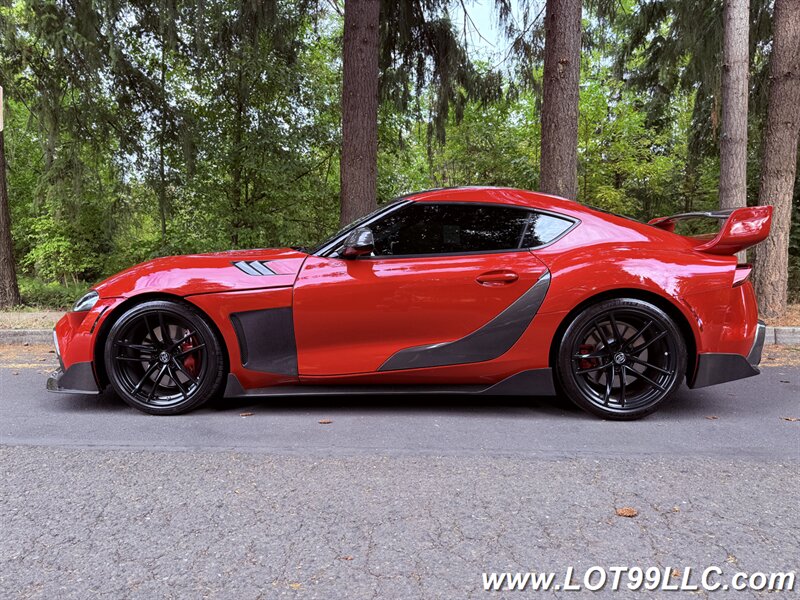 2020 Toyota Supra GR Launch Edition Carbon Fiber BodyKit ecutek Tune  HKS Exhaust Carbon Hood-Steering Wheel