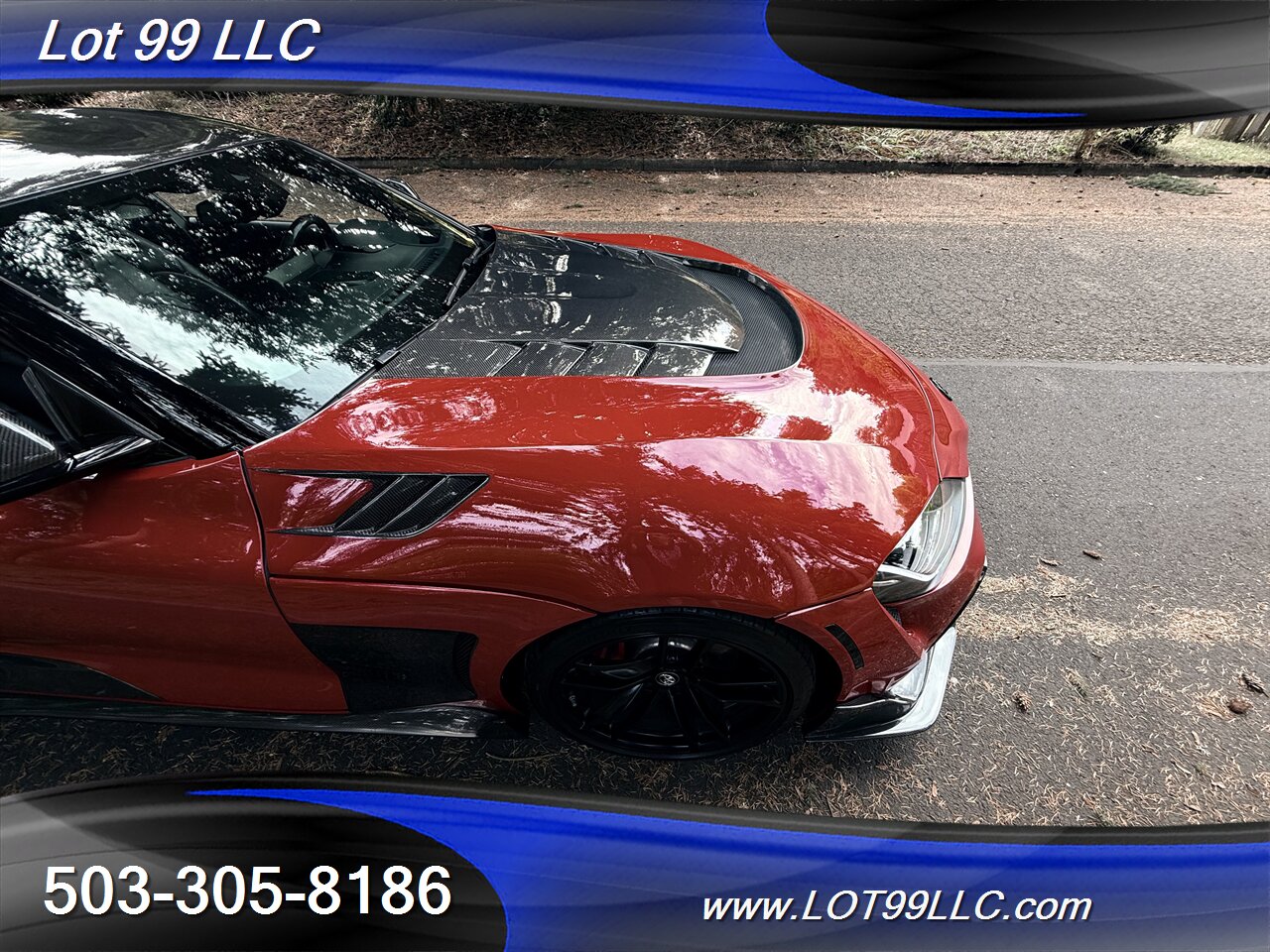 2020 Toyota Supra GR Launch Edition Carbon Fiber BodyKit ecutek Tune HKS Exhaust Carbon Hood-Steering Wheel - Photo 59 - Milwaukie, OR 97267
