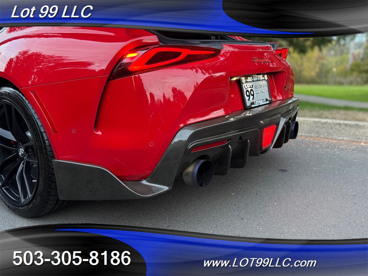 2020 Toyota Supra GR Launch Edition Carbon Fiber BodyKit ecutek Tune HKS Exhaust Carbon Hood-Steering Wheel - Photo 144 - Milwaukie, OR 97267