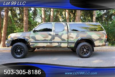 2002 Toyota Tundra SR5 V8 4X4 Access Cab CAM WRAP Canopy Newer Tires Truck