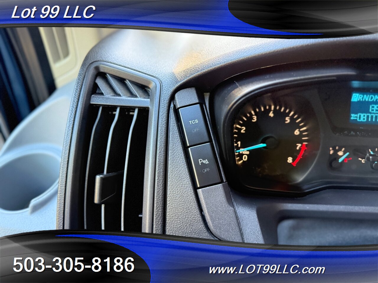 2018 Ford Transit 250 Mid Roof 87k WHEELCHAIR VAN 8 Passenger Blue NEW TIRES - Photo 45 - Milwaukie, OR 97267