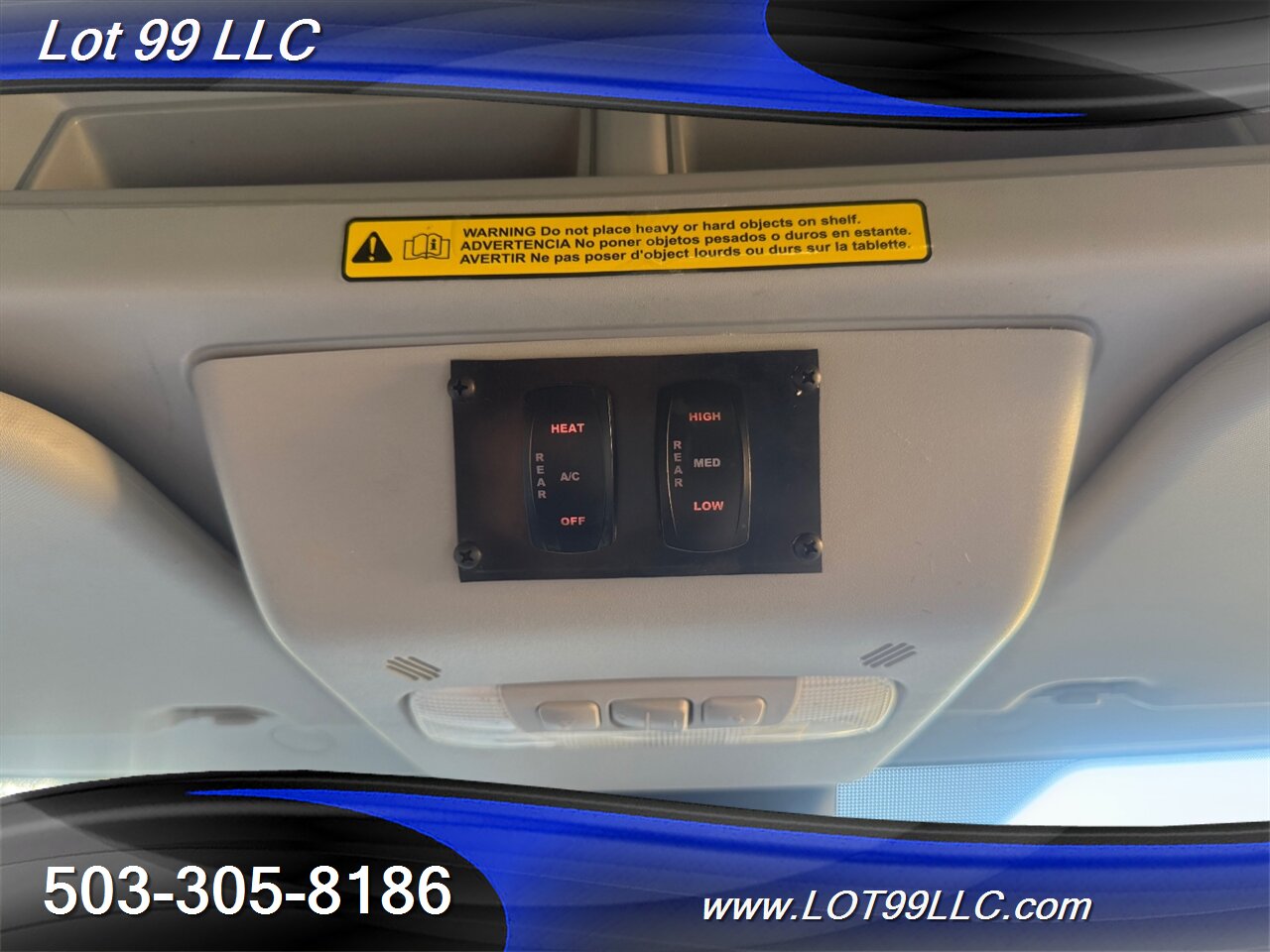 2018 Ford Transit 250 Mid Roof 87k WHEELCHAIR VAN 8 Passenger Blue NEW TIRES - Photo 26 - Milwaukie, OR 97267