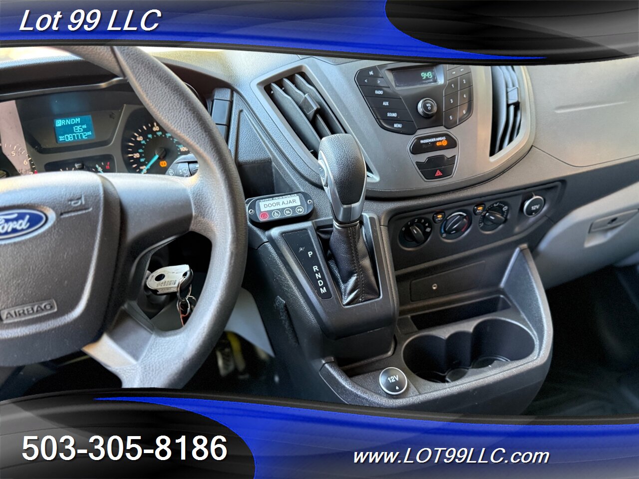 2018 Ford Transit 250 Mid Roof 87k WHEELCHAIR VAN 8 Passenger Blue NEW TIRES - Photo 47 - Milwaukie, OR 97267