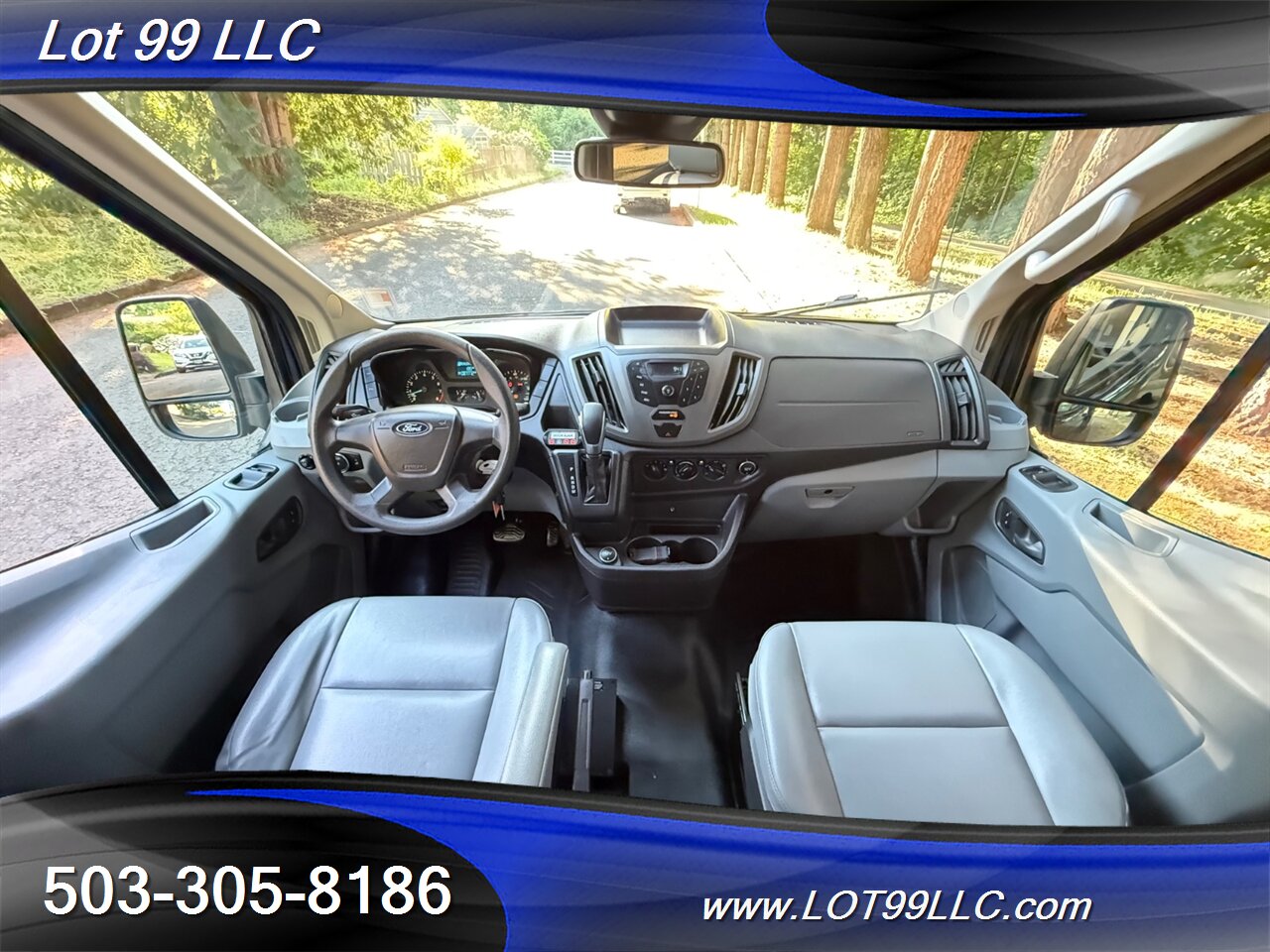 2018 Ford Transit 250 Mid Roof 87k WHEELCHAIR VAN 8 Passenger Blue NEW TIRES - Photo 20 - Milwaukie, OR 97267