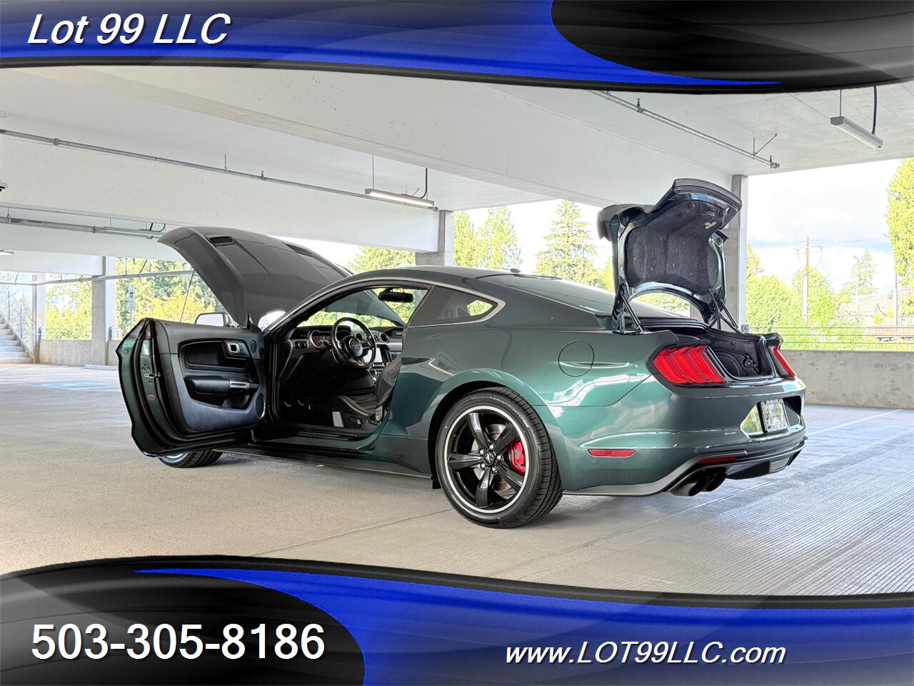 2019 Ford Mustang BULLITT 43k 6 Speed Manual RECARO Leather  Navi Cam 5.0L V8 480hp 420ft. lbs - Photo 32 - Milwaukie, OR 97267