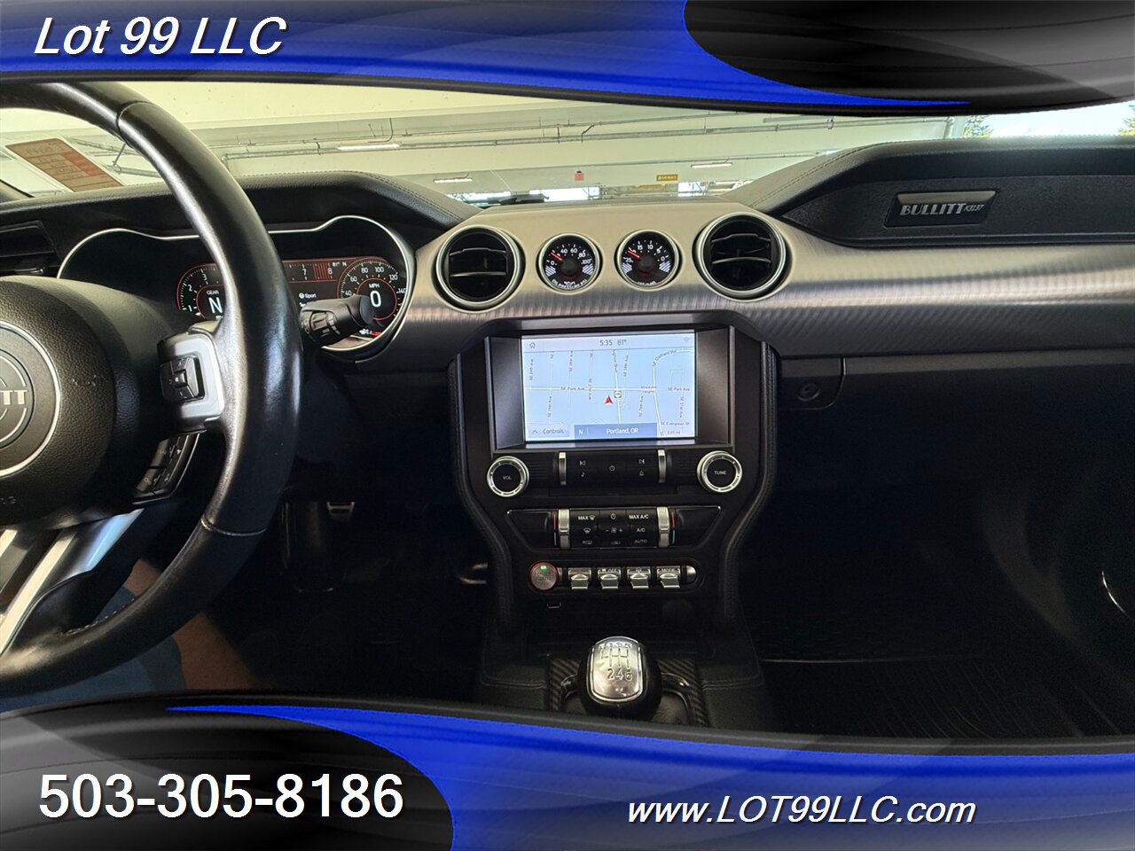 2019 Ford Mustang BULLITT 43k 6 Speed Manual RECARO Leather  Navi Cam 5.0L V8 480hp 420ft. lbs - Photo 16 - Milwaukie, OR 97267