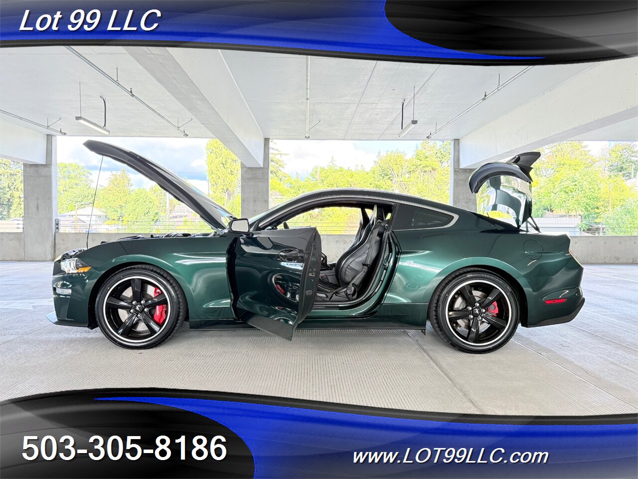 2019 Ford Mustang BULLITT 43k 6 Speed Manual RECARO Leather  Navi Cam 5.0L V8 480hp 420ft. lbs - Photo 20 - Milwaukie, OR 97267