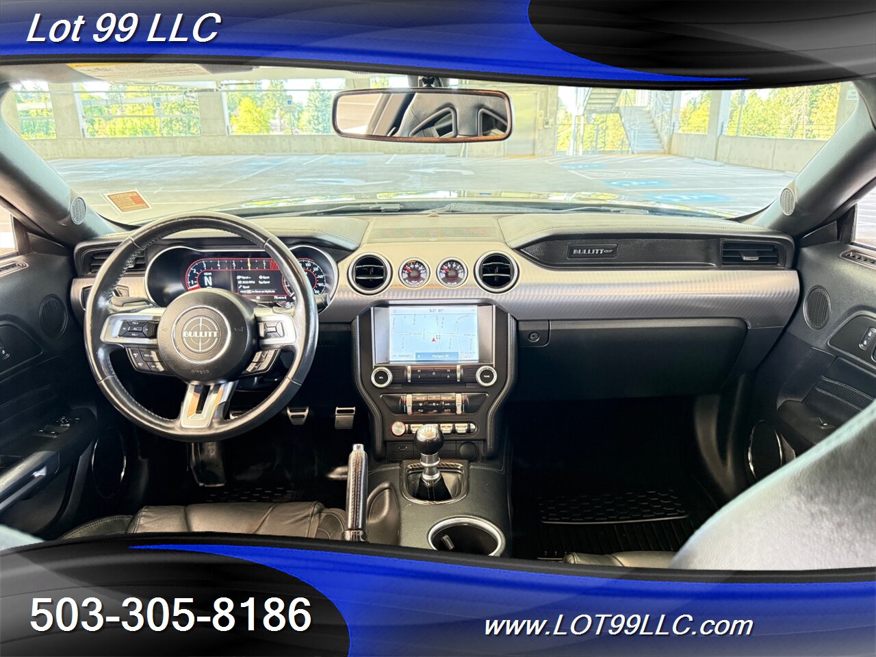 2019 Ford Mustang BULLITT 43k 6 Speed Manual RECARO Leather  Navi Cam 5.0L V8 480hp 420ft. lbs - Photo 14 - Milwaukie, OR 97267
