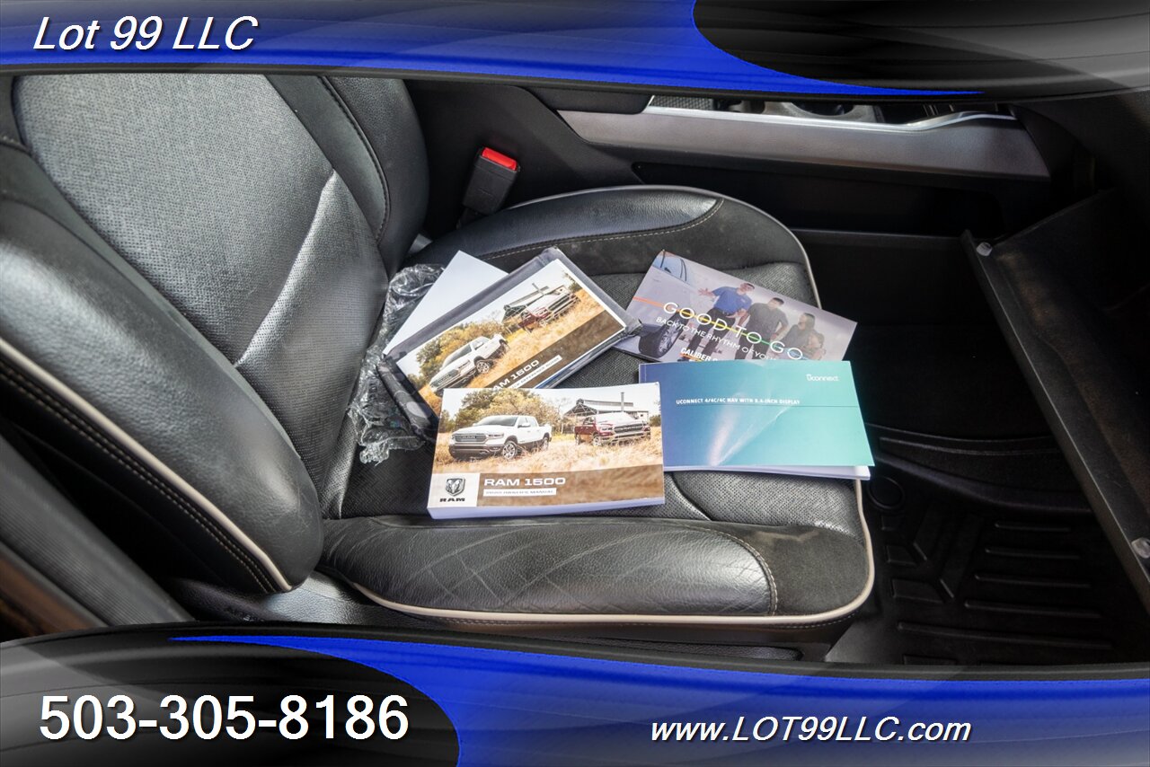 2020 RAM 1500 Laramie Crew Cab 4X4 HEMI 5.7L V8  Sport Appearance Package Htd-CLD Leather - Photo 64 - Milwaukie, OR 97267