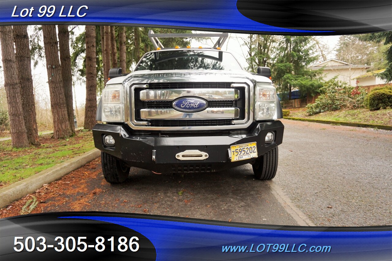 2015 Ford F-550 Lariat 4x4 Dually FLAT BED PowerStroke Leather GPS   - Photo 6 - Milwaukie, OR 97267