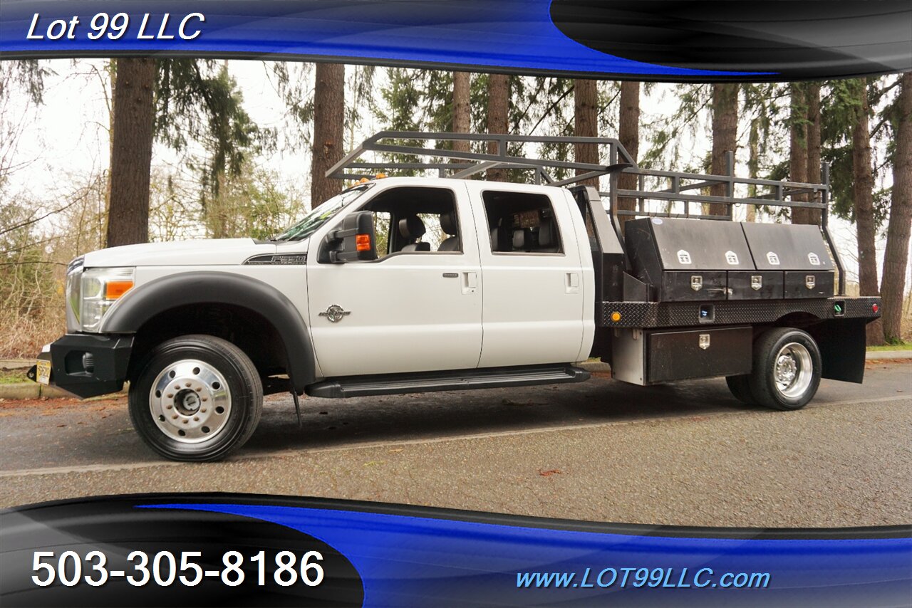 2015 Ford F-550 Lariat 4x4 Dually FLAT BED PowerStroke Leather GPS   - Photo 5 - Milwaukie, OR 97267