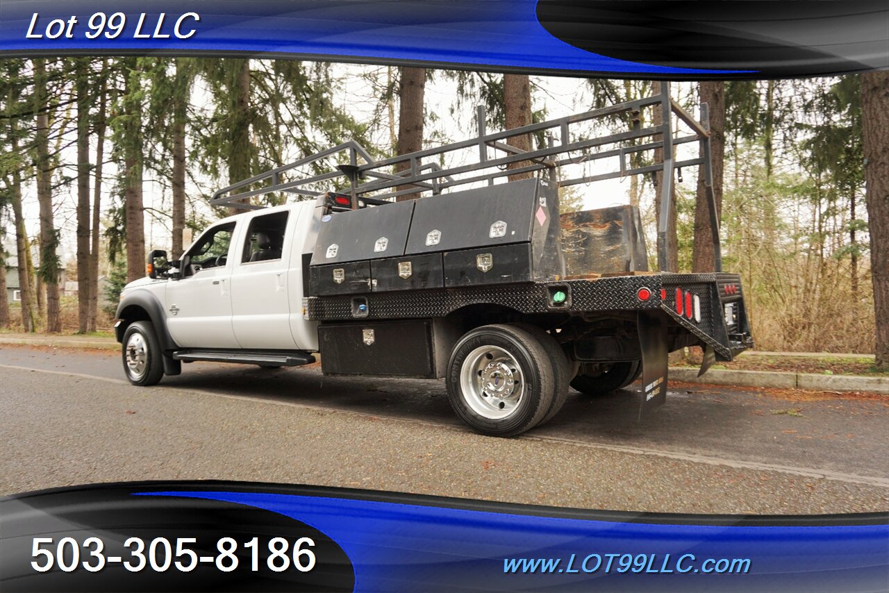 2015 Ford F-550 Lariat 4x4 Dually FLAT BED PowerStroke Leather GPS   - Photo 11 - Milwaukie, OR 97267