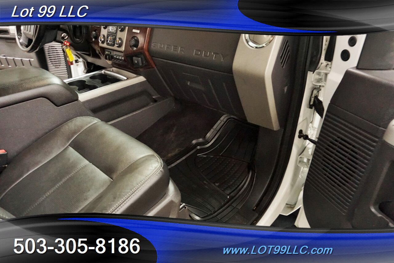 2015 Ford F-550 Lariat 4x4 Dually FLAT BED PowerStroke Leather GPS   - Photo 30 - Milwaukie, OR 97267