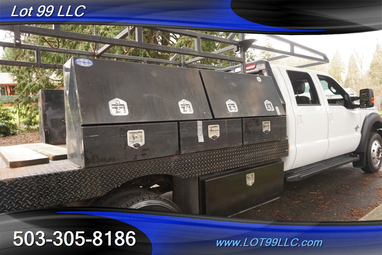 2015 Ford F-550 Lariat 4x4 Dually FLAT BED PowerStroke Leather GPS   - Photo 18 - Milwaukie, OR 97267