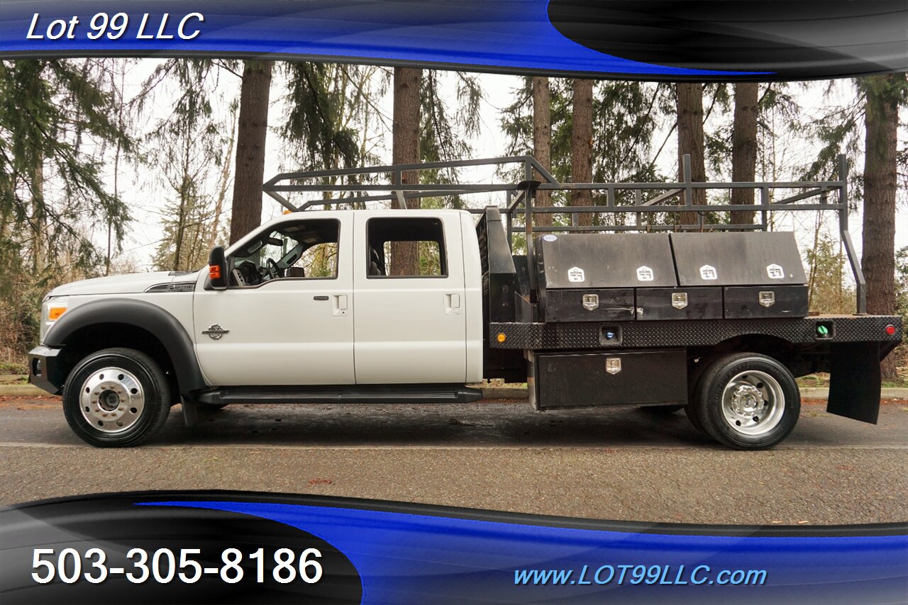 2015 Ford F-550 Lariat 4x4 Dually FLAT BED PowerStroke Leather GPS   - Photo 1 - Milwaukie, OR 97267