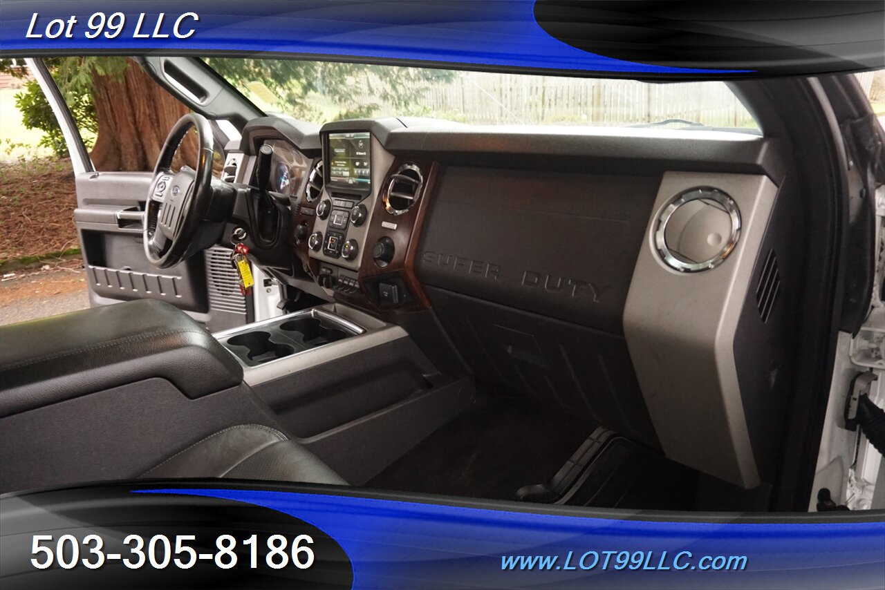 2015 Ford F-550 Lariat 4x4 Dually FLAT BED PowerStroke Leather GPS   - Photo 19 - Milwaukie, OR 97267