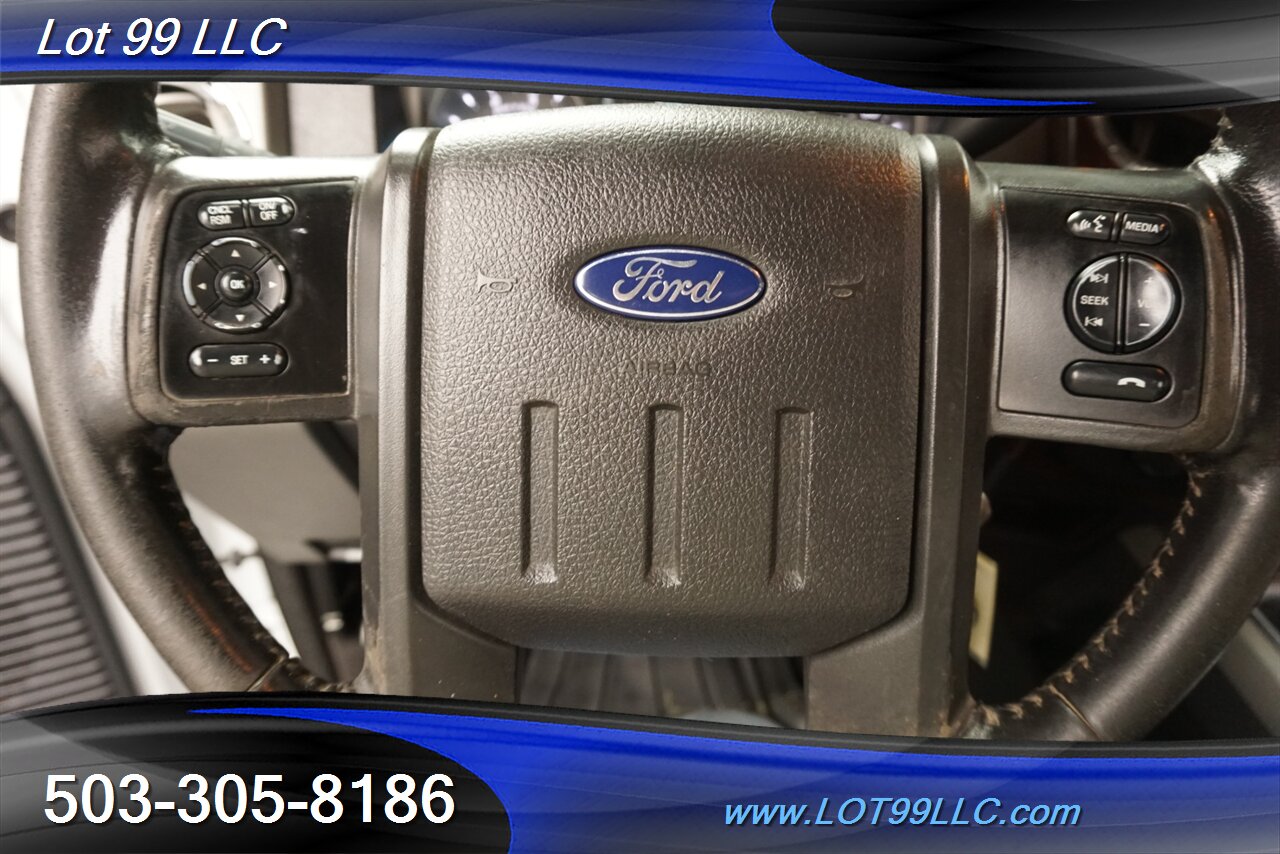 2015 Ford F-550 Lariat 4x4 Dually FLAT BED PowerStroke Leather GPS   - Photo 24 - Milwaukie, OR 97267