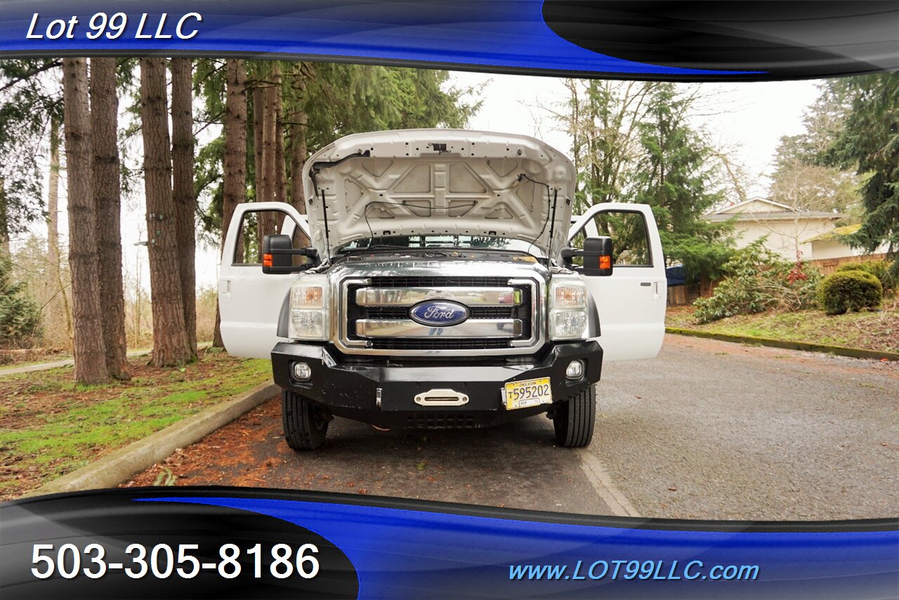 2015 Ford F-550 Lariat 4x4 Dually FLAT BED PowerStroke Leather GPS   - Photo 27 - Milwaukie, OR 97267