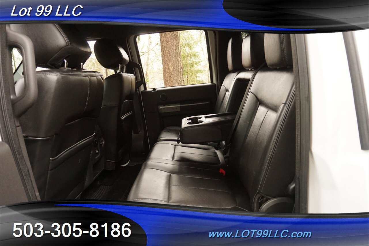 2015 Ford F-550 Lariat 4x4 Dually FLAT BED PowerStroke Leather GPS   - Photo 14 - Milwaukie, OR 97267