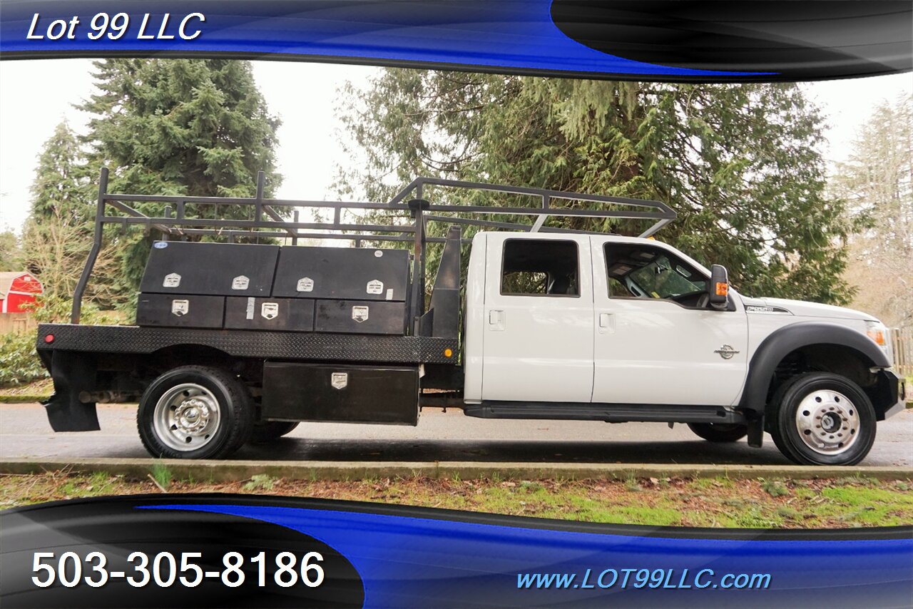 2015 Ford F-550 Lariat 4x4 Dually FLAT BED PowerStroke Leather GPS   - Photo 8 - Milwaukie, OR 97267