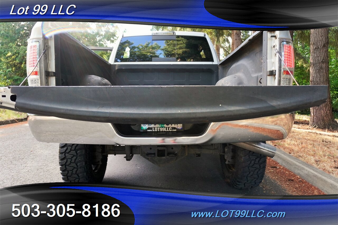 2011 RAM 3500 SLT 4X4 MEGA CAB 6.7L Cummins Diesel Short Bed  LIFTED Black 20 Wheels BRAND NEW TIRES Exhaust - Photo 15 - Milwaukie, OR 97267
