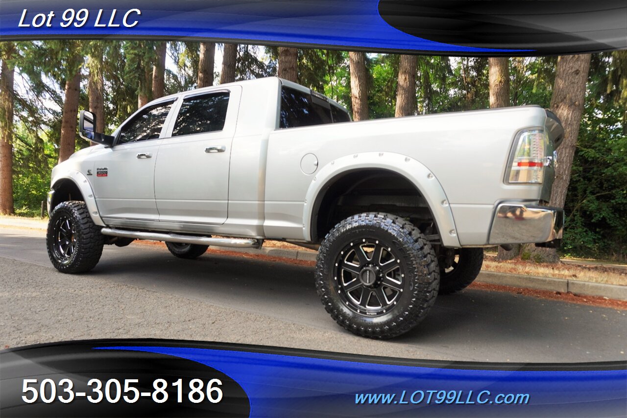 2011 RAM 3500 SLT 4X4 MEGA CAB 6.7L Cummins Diesel Short Bed  LIFTED Black 20 Wheels BRAND NEW TIRES Exhaust - Photo 11 - Milwaukie, OR 97267