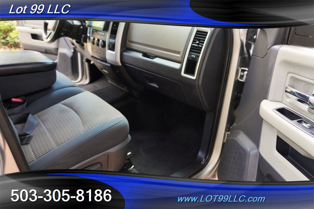 2011 RAM 3500 SLT 4X4 MEGA CAB 6.7L Cummins Diesel Short Bed  LIFTED Black 20 Wheels BRAND NEW TIRES Exhaust - Photo 38 - Milwaukie, OR 97267