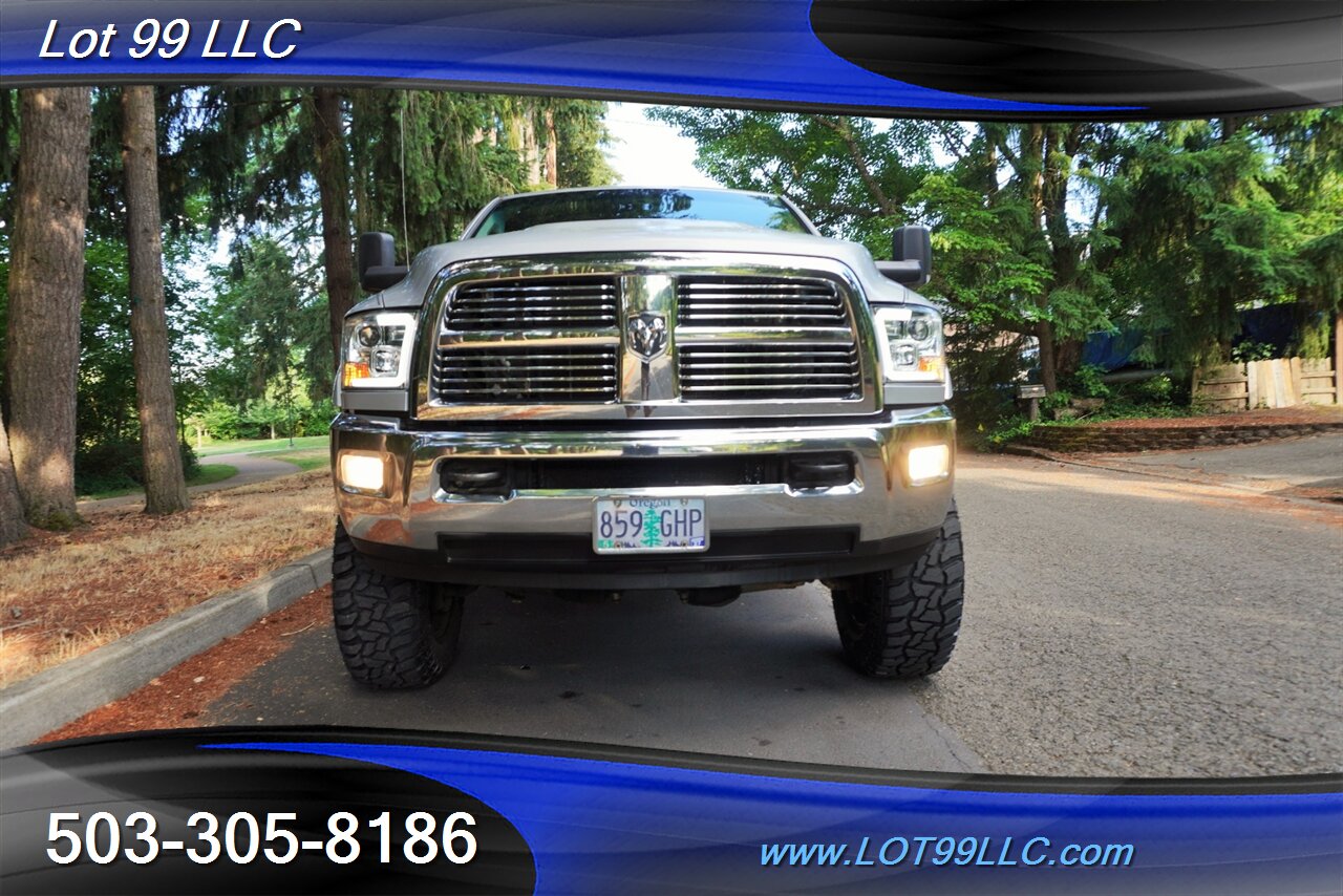 2011 RAM 3500 SLT 4X4 MEGA CAB 6.7L Cummins Diesel Short Bed  LIFTED Black 20 Wheels BRAND NEW TIRES Exhaust - Photo 6 - Milwaukie, OR 97267