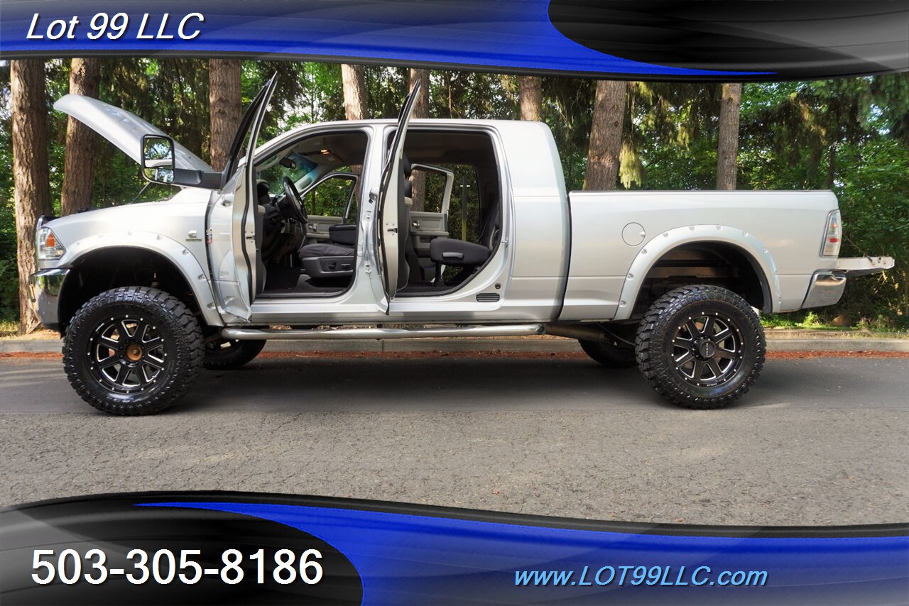 2011 RAM 3500 SLT 4X4 MEGA CAB 6.7L Cummins Diesel Short Bed  LIFTED Black 20 Wheels BRAND NEW TIRES Exhaust - Photo 31 - Milwaukie, OR 97267