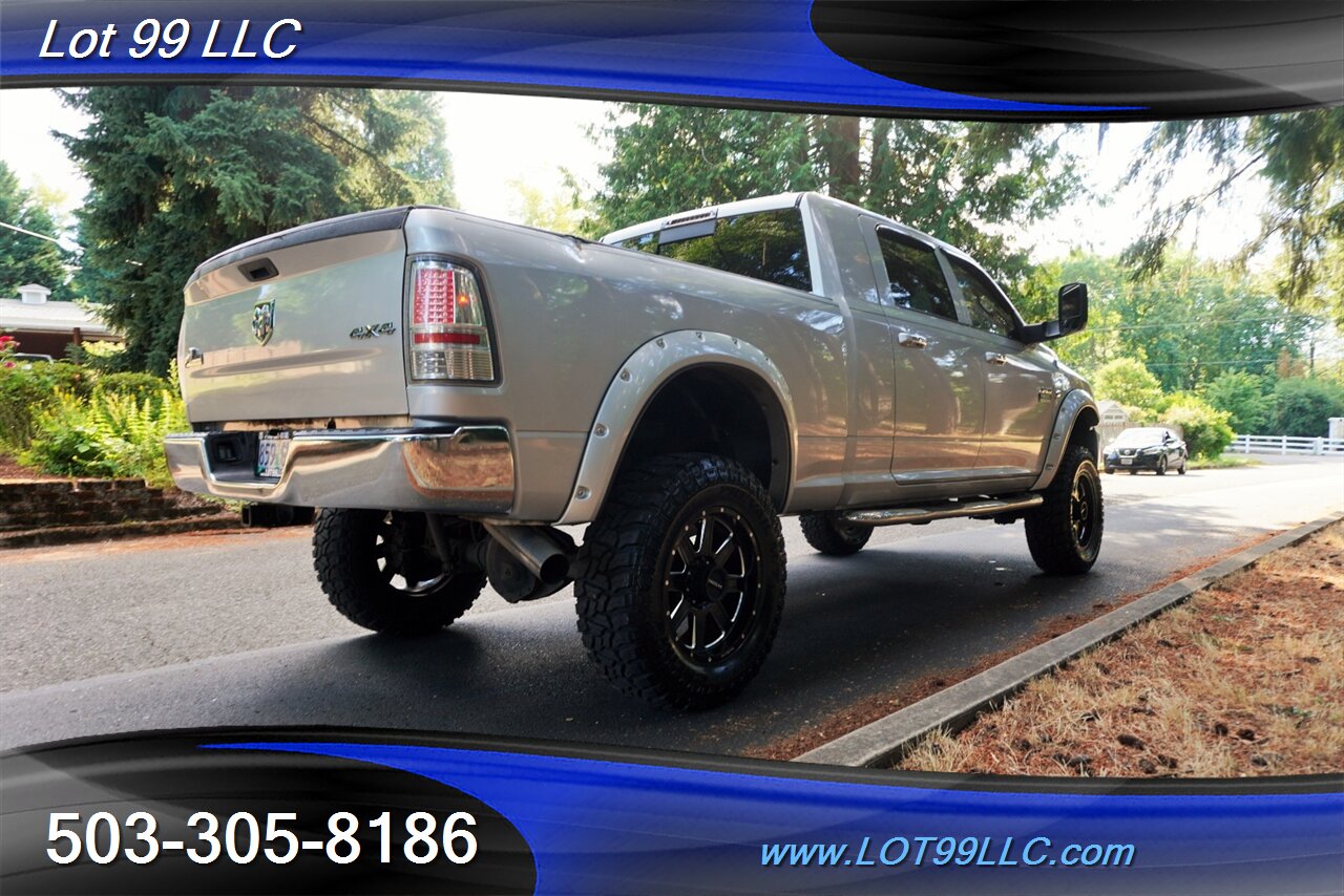2011 RAM 3500 SLT 4X4 MEGA CAB 6.7L Cummins Diesel Short Bed  LIFTED Black 20 Wheels BRAND NEW TIRES Exhaust - Photo 9 - Milwaukie, OR 97267