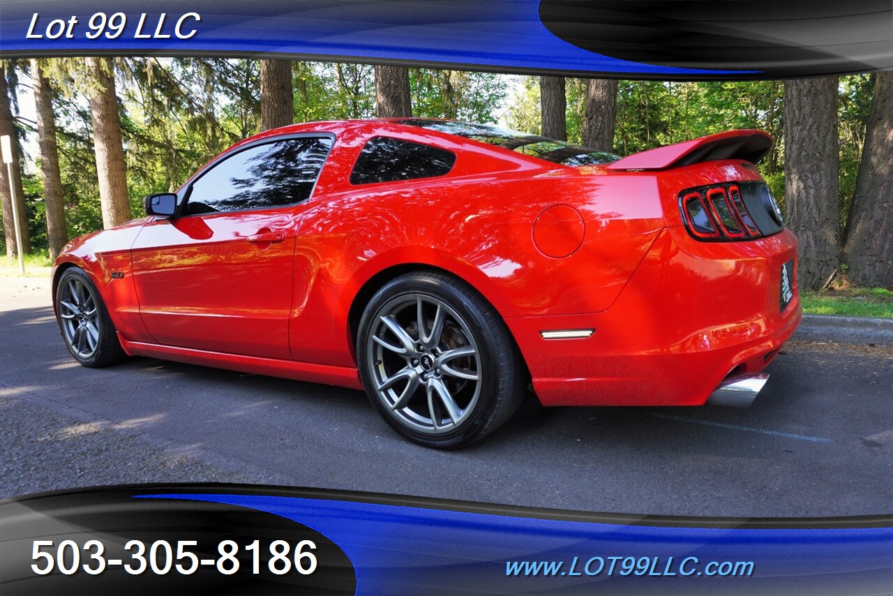 2013 Ford Mustang GT Coupe Only 92K V8 5.0L 6 Speed Manual  Black RECARO Leather Seats Premium Wheels Exhaust Newer Tires - Photo 11 - Milwaukie, OR 97267