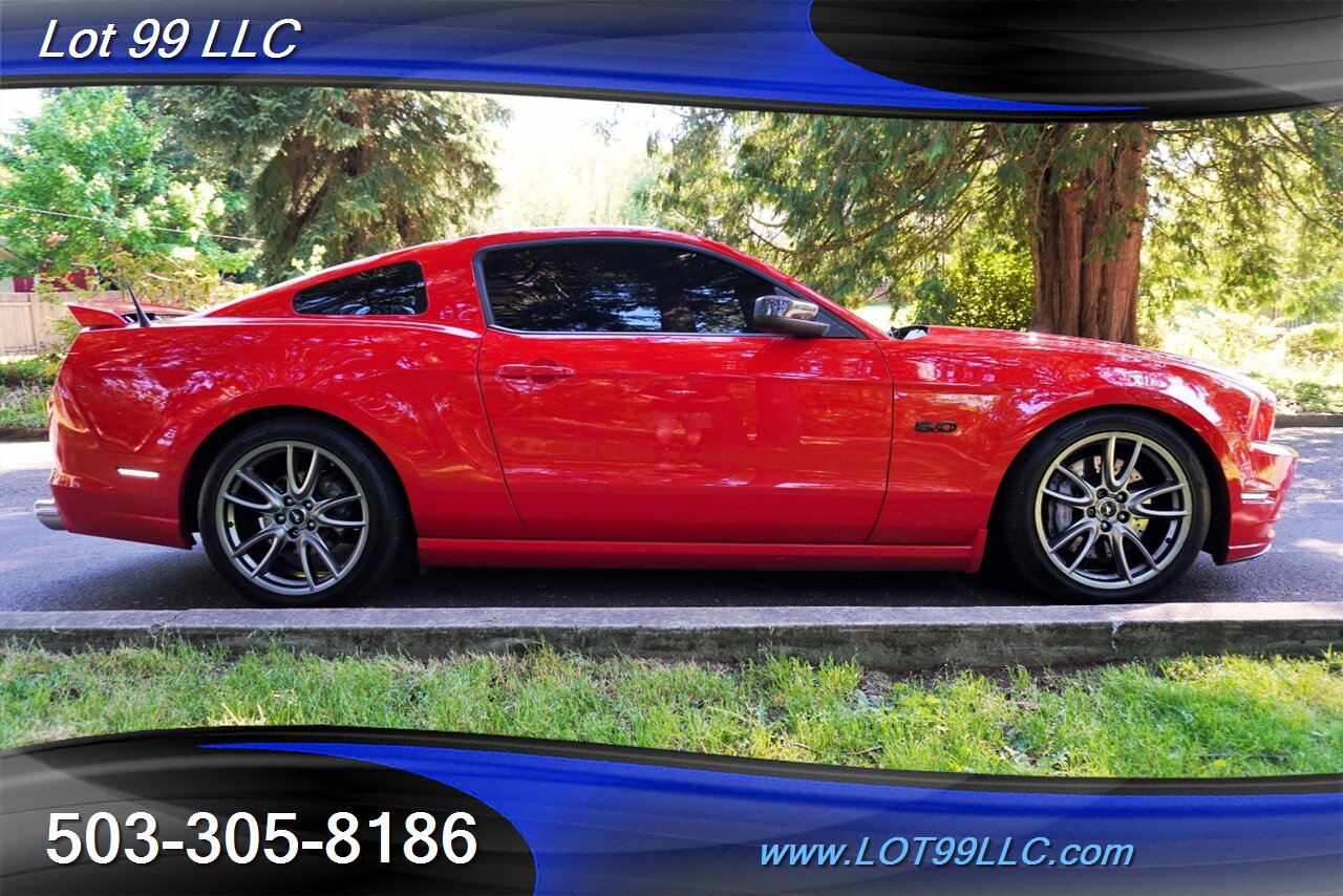 2013 Ford Mustang GT Coupe Only 92K V8 5.0L 6 Speed Manual  Black RECARO Leather Seats Premium Wheels Exhaust Newer Tires - Photo 8 - Milwaukie, OR 97267