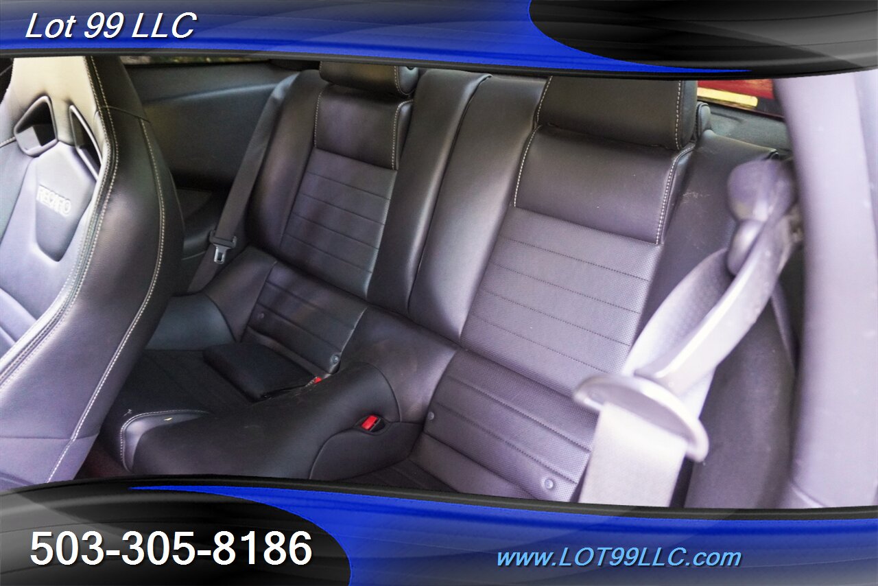 2013 Ford Mustang GT Coupe Only 92K V8 5.0L 6 Speed Manual  Black RECARO Leather Seats Premium Wheels Exhaust Newer Tires - Photo 13 - Milwaukie, OR 97267