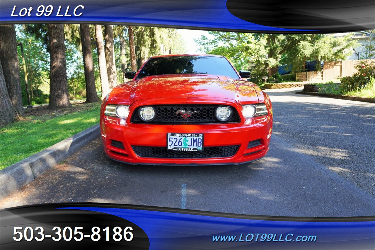 2013 Ford Mustang GT Coupe Only 92K V8 5.0L 6 Speed Manual  Black RECARO Leather Seats Premium Wheels Exhaust Newer Tires - Photo 6 - Milwaukie, OR 97267