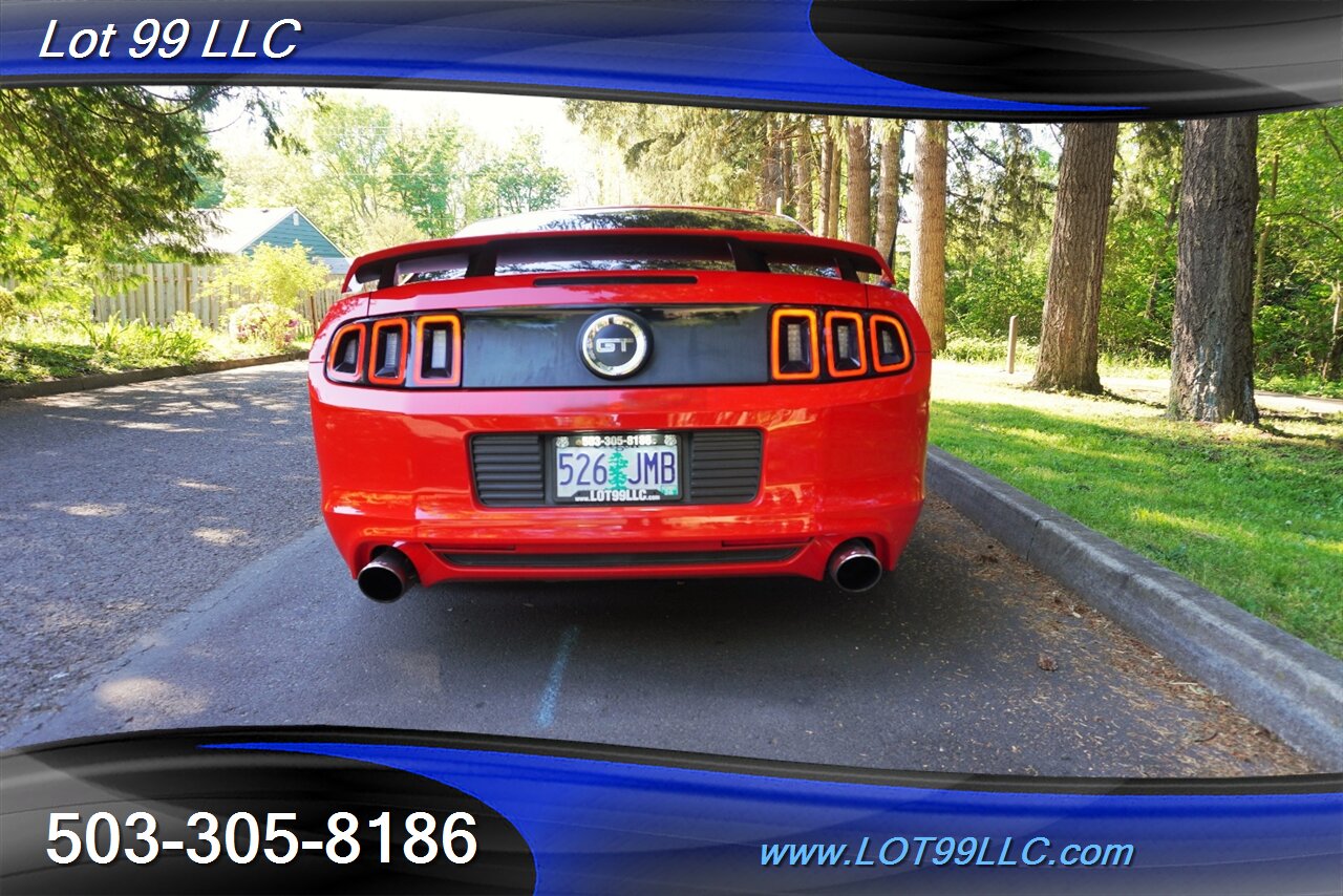 2013 Ford Mustang GT Coupe Only 92K V8 5.0L 6 Speed Manual  Black RECARO Leather Seats Premium Wheels Exhaust Newer Tires - Photo 10 - Milwaukie, OR 97267
