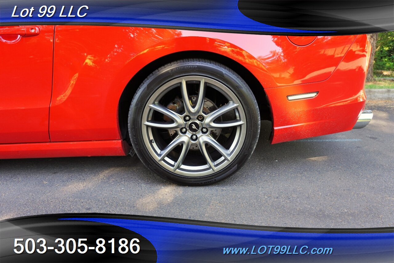 2013 Ford Mustang GT Coupe Only 92K V8 5.0L 6 Speed Manual  Black RECARO Leather Seats Premium Wheels Exhaust Newer Tires - Photo 33 - Milwaukie, OR 97267
