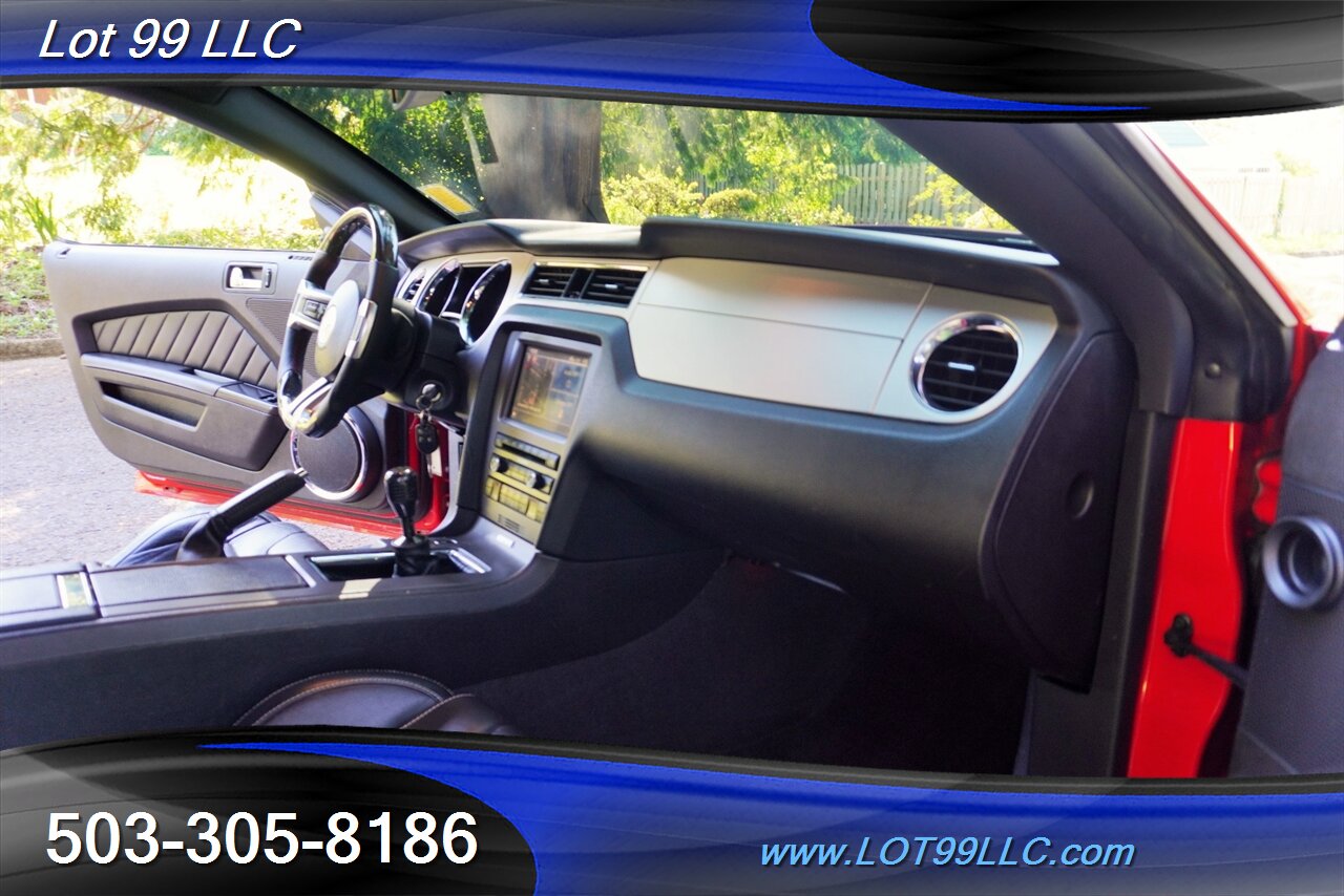 2013 Ford Mustang GT Coupe Only 92K V8 5.0L 6 Speed Manual  Black RECARO Leather Seats Premium Wheels Exhaust Newer Tires - Photo 15 - Milwaukie, OR 97267