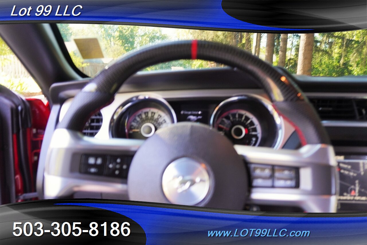 2013 Ford Mustang GT Coupe Only 92K V8 5.0L 6 Speed Manual  Black RECARO Leather Seats Premium Wheels Exhaust Newer Tires - Photo 23 - Milwaukie, OR 97267